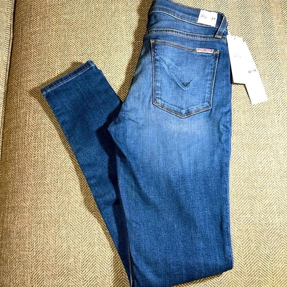 NWT HUDSON KRISTA CROP SUPER SKINNY JEANS WOMEN’S SIZE 27 COLOR MNDC - Picture 2 of 13